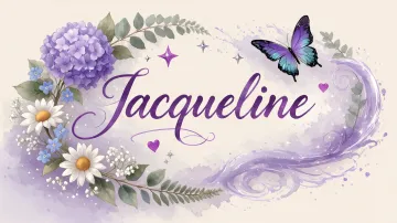 Jacqueline horizontal diseño 2 - Diseño elegante de hortensias en tonos lila y morados suaves, con volutas estilizadas y una mariposa mística que aporta un toque etéreo y mágico.