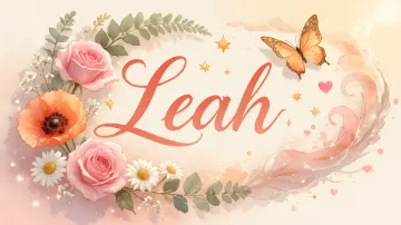 Leah horizontal diseño 3 - Elegante composición de rosas rosadas y amapolas naranjas con mariposas doradas brillantes sobre un fondo cálido, romántico y mágico.