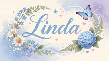 Linda horizontal diseño 1 - Hortensias azules, flores pequeñas y acuarela suave con mariposas azules y brillo etéreo