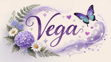 Vega horizontal diseño 2 - Diseño elegante de hortensias en tonos lila y morados suaves, con volutas estilizadas y una mariposa mística que aporta un toque etéreo y mágico.